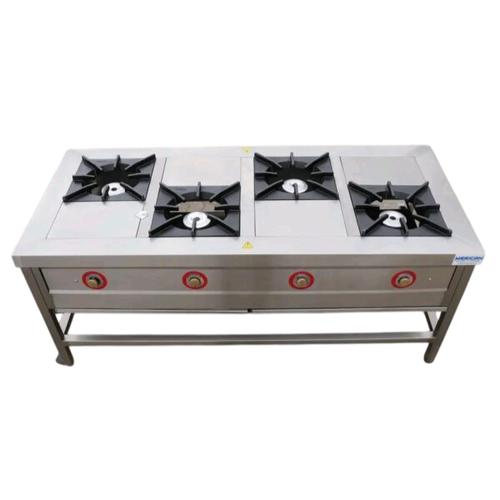 Four-Burner Gas Cooker