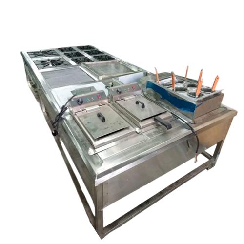 Stainless Steel Wide Range Combined Cooking Unit