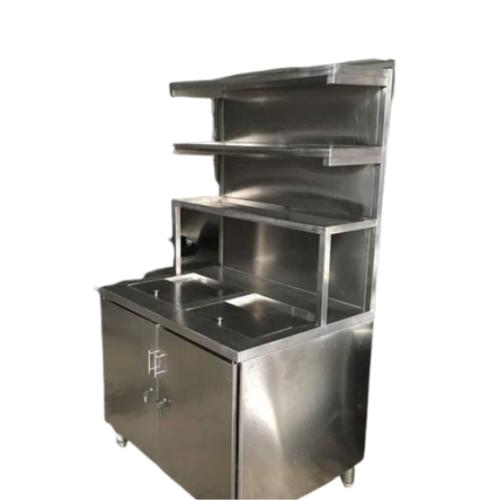 Stainless Steel Kitchen Cabinets & Wall Shelves