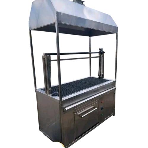 Stainless Steel Meat Grill with Oven