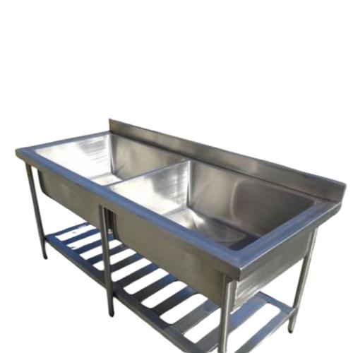 Stainless Steel 5FT Double Sink