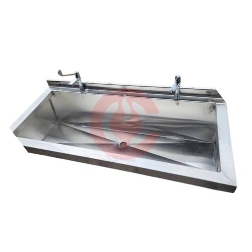 Stainless Steel Wall-Mounted Wash Trough