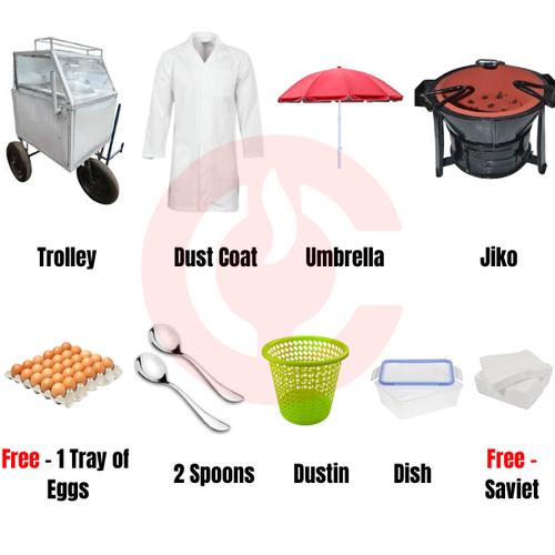 Smokies, Sausage & Mayai Vendor Starter Package