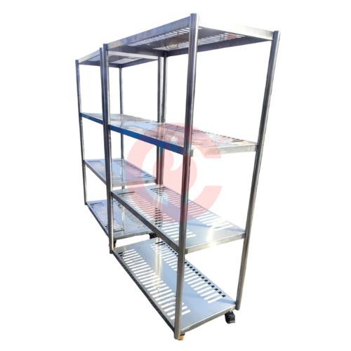 Stainless Steel Perforated Storage Rack