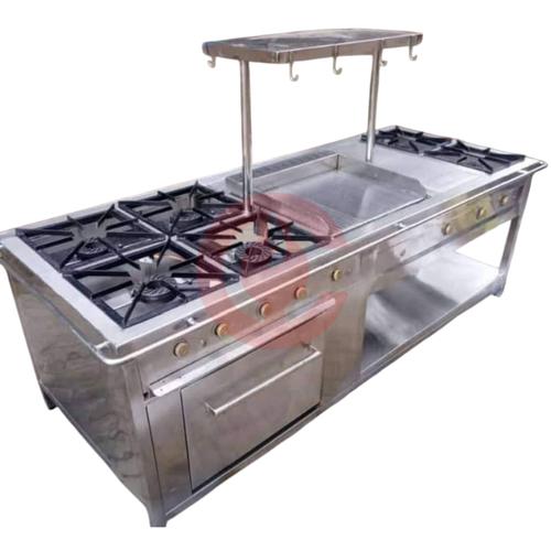 Stainless Steel Combined Cooking Station