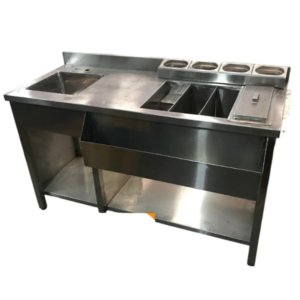Stainless Steel Cocktail Station