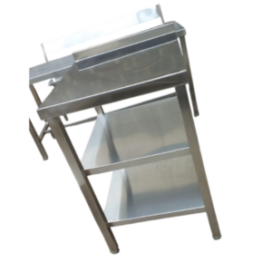 Three-Tier Small Stainless Steel Table