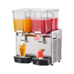 Commercial Double Tank Juice Dispenser
