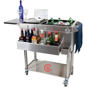 Commercial Stainless Steel Portable Cocktail Station