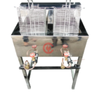 double-gas fryer