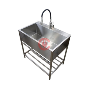Commercial Stainless Steel Single Bowl Utility Sink