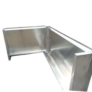 Commercial Stainless Steel Corner Urinal Unit