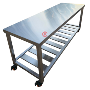 Commercial Stainless Steel Work Table with Undershelf