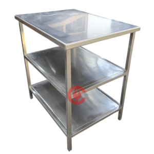 Commercial Stainless Steel Three Tier Work Table